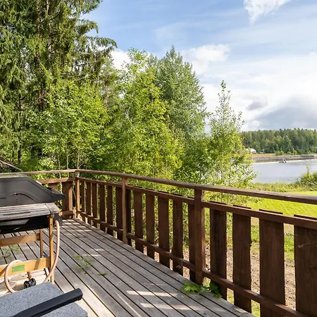 Koskisviitti 1 - Private & Cozy Lakeside With Hot Tub Сasa de vacaciones Kuusa