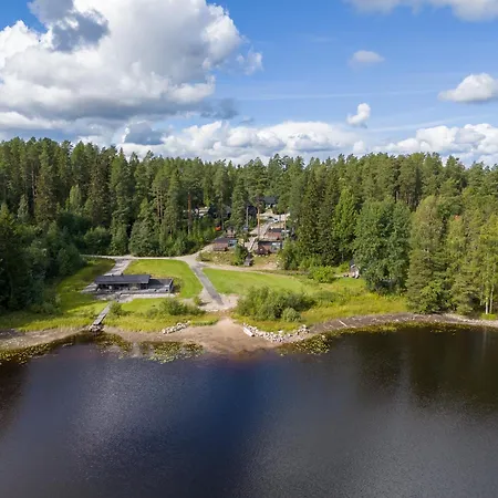 Koskisviitti 1 - Private & Cozy Lakeside With Hot Tub 度假居 Kuusa