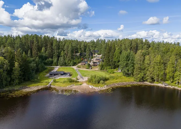 Koskisviitti 1 - Private & Cozy Lakeside With Hot Tub 別荘 Kuusa